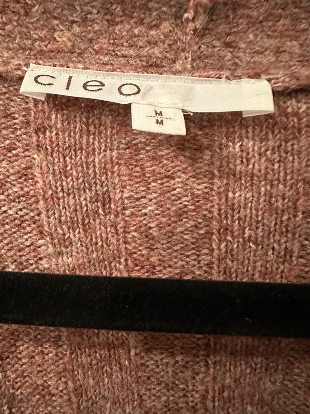 Beautiful ribbed knit sweater dress by Cleo - Picture 5 of 5